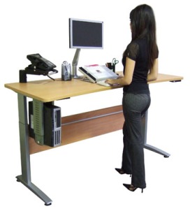 working-while-standing