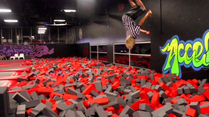 Gravitopia is a new trampoline park that provides an exciting way to exercise and get fit. Photo courtesy of Damon Hill