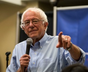 Bernie Sanders is second in the race for the democratic nomination based on Nov. 2 RealClearPolitics national poll averaging. Photo courtesy of Creative Commons