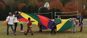 Local area children participate in the annual Fall Fest Sat. Oct. 31. Heller Service Corps reached its goal of 50,000 service hours at the end of October. Photo courtesy of McKenna Luzynski