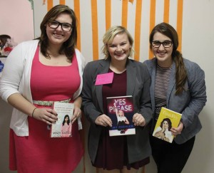 Photo: Bridget Sewell, Kailie Melchoir and Riley Dunn dressed as Mindy Kaling, Amy Poehler and Tina Fey at a Gal-oween pary, a Halloween celebration featuring succesful women. Photo courtesy of Riley Dunn